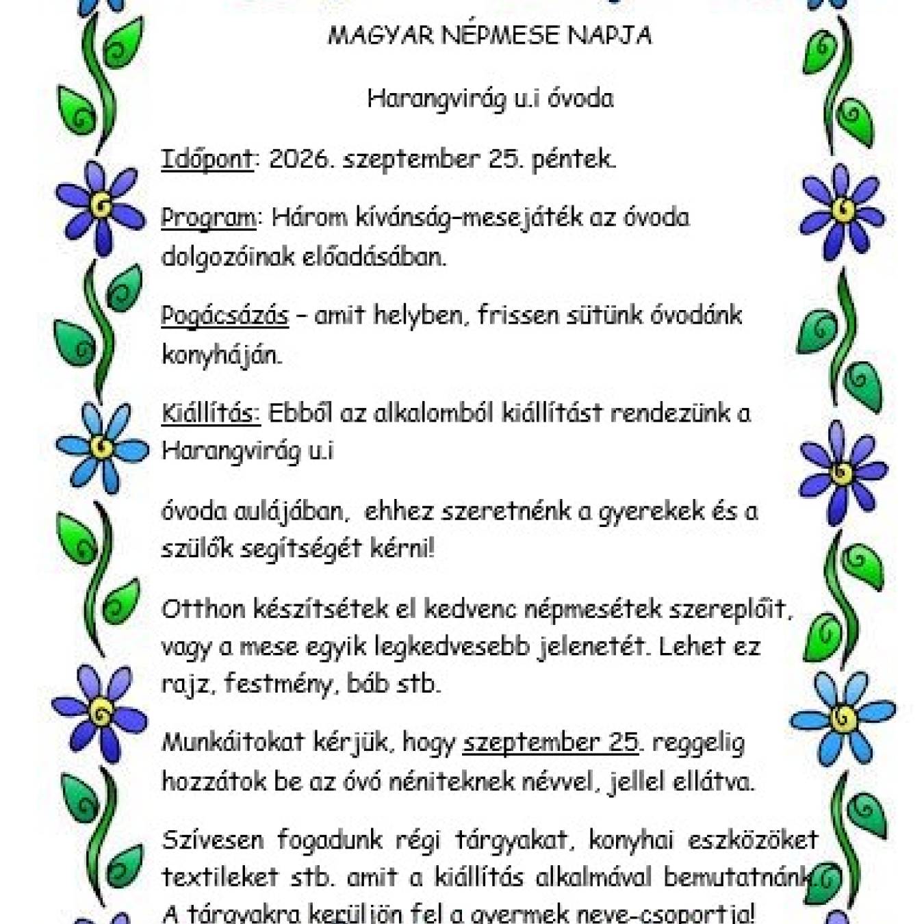 Magyar Népmese Napja